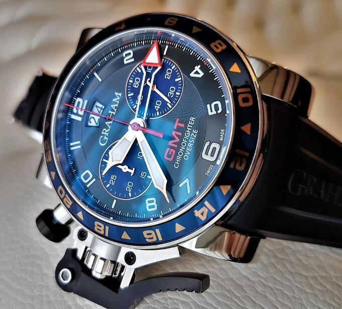 Graham Chronofighter Oversize GMT 2OVGS.B26A Replica Watch